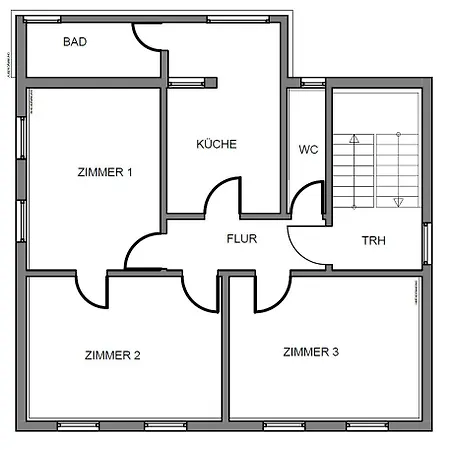 Apartamento Moderne 3-zimmer-wohnung In Schoenem Altbau In